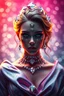 Placeholder: Gorgeous woman created from diamond, facing front, silk, diamonds, gems, sparkling dots, in crystal background, style Darek Zabrocki, magic realism, gradient colors, cinematic lighting, bokeh, Ultra-detailed Quality 3D, 3d render octane, Unreal engine 5 effects, VFX, Isometric, Made in blender, 8k sharp focus, cinematic, ultrahd, highly detailed, ultra photorealism fantasy