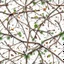 Placeholder: Real Tree Camouflage made of sticks, twigs, leaves, pine branches, snow and dirt, white background, seamless repeatable texture pattern