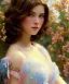 Placeholder: realist impressionist portrait of "The Curious Female" by Ross Tran rework. Masterpiece, best quality, painted impressionist brush strokes. paint drips and drabs and splatters by and by art nouveau and richard schmid . Paint spatters, drips, drabs, dynamic, artstation, artgerm