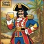 Placeholder: Captain Crunch standing in a Captain Morgan pose, on a rum label