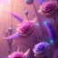 Placeholder:  glitter and cristal flower pink and blue in a galactic ambiance, delicate colors in the foreground, full of details, smooth, light effect，vaporwave colorful, smooth, extremely sharp detail, finely tuned detail, ultra high definition, 8 k, unreal engine 5, ultra sharp focus