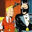 Placeholder: Tintin with batman