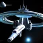 Placeholder: Ncc-1701 starship uss Enterprise, star trek, propulsion, dual nacelles