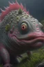 Placeholder: salmon creature , 3d 4k octane render, lifelike, photorealistic, artstation, illustration, smooth, sharp focus, ornate, intricate, complex, highly detailed, digital painting, smooth, art by tom bagshaw, akihiko yosh