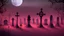 Placeholder: Haunted cemetery, red, gothic, night, full moon, purple bushes, red roses, 8k, high quality, trending art, trending on artstation, sharp focus, studio photo, intricate details, highly detailed, by tim burton