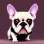 Placeholder: french bulldog from the future