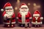 Placeholder: Russian doll santa photo real