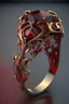 Placeholder: Blood inspired jewellry ring design