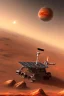 Placeholder: on the sky appeared giant mars