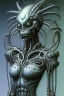 Placeholder: Biomorphic Biomechanical Alien Queen by Giger