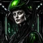 Placeholder: Ripley from the alien films as a disney princess with H.R. Giger style biomechanical background