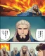 Placeholder: Mesopotamian warrior, expression serious, aura, portrait, background Mesopotamian city, comic style, long beard,