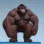 Placeholder: gym gorilla benching