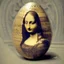 Placeholder: the Mona Lisa on an Easter egg by "da Vinci"