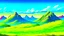 Placeholder: grassland plains mountain background