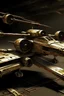 Placeholder: Bild eines xwing fighters in Steampunk