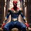 Placeholder: Fhoto full body, reality, Raw, spiderman as king of the king, digital art, intricate details, powerful composition, captivating, , trending on artstation, sharp focus, studio photo, intricate details, highly detailed, by addie_digi