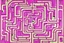 Placeholder: A light purple maze of illusion painted by Andy Warhol
