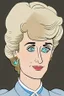 Placeholder: Diana, Princess of Wales ,cartoon 2d