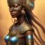 Placeholder: sango fantasy, fantasy magic, intricate, sharp focus, illustration, highly detailed, digital painting, concept art, matte, masterpiece head sexy Indonisian beauty black afro hair earth lady siver snake head Egyptian princess pyramid