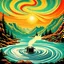 Placeholder: retro fantasy art of a whirlpool