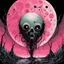 Placeholder: embryonic moon gloom, strange gurgling whisper low, morbid, surrealism, creepy, artistic, by Wotto, by Chris Bachalo, bright vivid colors, cel shaded, existential angst, sharp focus, sinister, abstractions, pink Floyd album cover art