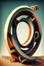 Placeholder: A roller coaster 360 loop with the shape of a letter Q