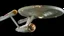 Placeholder: a screen capture from a star trek movie of a battle-damaged starship enterprise IN the year 2380 IS IN A BATTLE with monster ufos sci-fi meticulous, highly-polished, photorealistic, studio production, intricately detailed, GALACTIC, directed by gene Roddenberry,