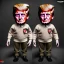 Placeholder: Trump army doll