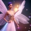 Placeholder: beautiful fairy in a galactic ambiance, transparent wings, delicate colors, finely tuned detail, ultra high definition, 8 k, unreal engine 5, ultra sharp focus