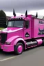 Placeholder: batman drive in pink lorry