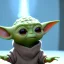 Placeholder: Chibi yoda, pixar 2022, modern Disney style, octane render