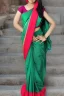 Placeholder: cute girl in saree