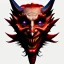 Placeholder: a devil wearing a joker mask