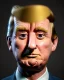 Placeholder: Waist up Portrait, Donald trump muppet, Sesame Street style, Wes Anderson style, photo studio, unreal engine 5, god lights, ray tracing, RTX, lumen lighting, ultra detail, volumetric lighting, 3d.