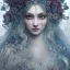 Placeholder: Insanely detailed photograph of an “portrait of gorgeous winter goddess ” with intricate hair, intricate embroidered dress, beautiful clear face and hyperdetailed painting by Ismail Inceoglu Huang Guangjian and Dan Witz CGSociety ZBrush Central fantasy art album cover art,8K, hdr, romantic, mysterious, ominous, beautiful flowers, jewelry, comfort, natural eyes,naked,tasteful