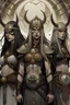 Placeholder: the fate witches norse gods with no horns on their helmets