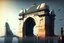 Placeholder: Gateway of India modern and futuristic