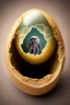 Placeholder: a haunting image of an embryonic human emerging from a cracked egg