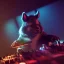 Placeholder: DJ animals, unreal 5, octane render, cinema4d, redshift render, hyper realistic, cenematic, vibrancy, synthwave, retouch, centered, dynamic lighting, dramatic lighting, 4k, highly detailed, attractive beautiful, realistic, epic composition, holographic,