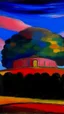 Placeholder: A coliseum in the clouds painted by Alexej von Jawlensky