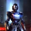 Placeholder: A portrait of a Robot, Japanese cyber samurai, art by Yoji Shinkawa, artist, cold ambient, rain, fog, latex, cables, purpurin, black, decorative color lights, neon style, led lights, fog, rain, vibrant color, highly detailed, art stations, concept art, smooth, unreal engine 5, god rays, ray tracing, RTX, lumen lighting, ultra detail, volumetric lighting, 3d, finely drawn, high definition, high resolution.