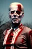 Placeholder: Ultra realistic image, joe biden zombie, zombie performance, skull, blood, torn arm, night, walking twisted, waist up view, thriller style, dark ambient, highly detailed, White House background, concept art, unreal engine 5, god rays, ray tracing, RTX, lumen lighting, ultra detail, volumetric lighting, 3d, finely drawn, high definition, high resolution.