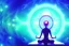 Placeholder: Anime Vector illustration 3D meditation, third eye, universe, fourth dimension, fractal, realistic, 8k, high quality, extreme