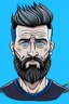 Placeholder: Olivier Giroud French football player ,cartoon 2d