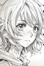 Placeholder: Anime character drawing from the imagination shot
