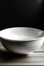 Placeholder: empty white bowl