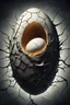 Placeholder: a haunting image of an embryonic human emerging from a cracked egg