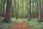 Placeholder: photo realism sherwood forest uk water colour