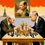 Placeholder: Putin, President Xi Of China And Joe Biden Play Chess With A Pigeon,Ufo And Atomic Bomb Mushroom Cloud,Complex Surgical Instruments Intermixed With A Newborn Boy,Minimalism,Painting By Adrian Ghenie,Rene Magritte,Pablo Picasso,Michelangelo,Salvador Dali,Lucian Freud